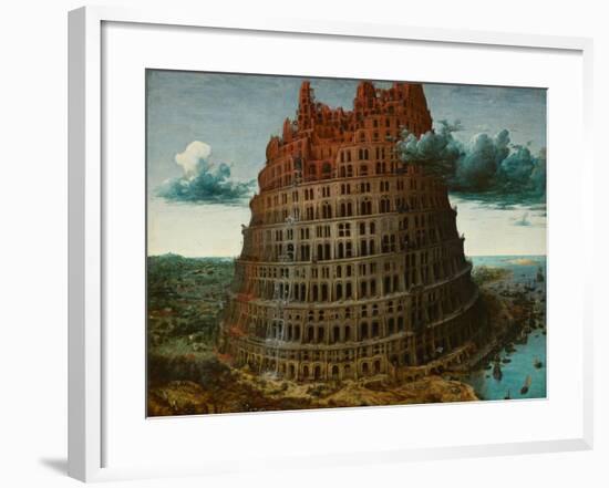 The Tower of Babel, c.1565-Pieter the Elder Brueghel-Framed Giclee Print