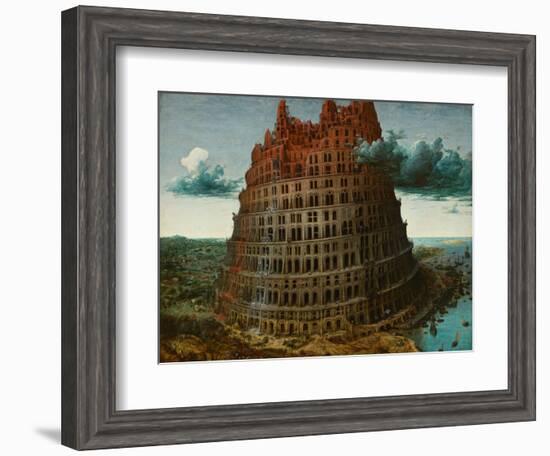 The Tower of Babel, c.1565-Pieter the Elder Brueghel-Framed Giclee Print