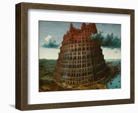 The Tower of Babel, c.1565-Pieter the Elder Brueghel-Framed Giclee Print