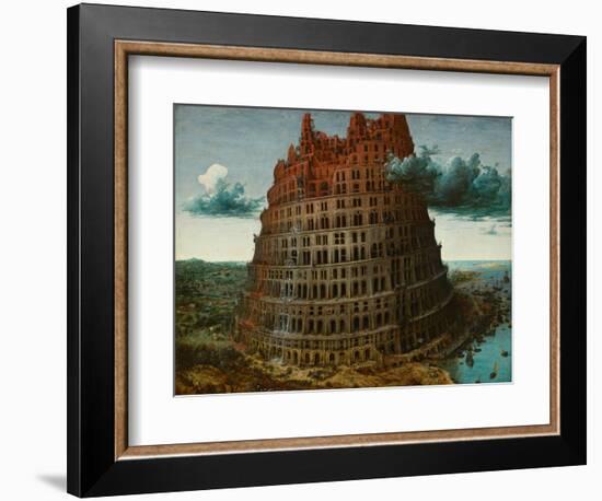 The Tower of Babel, c.1565-Pieter the Elder Brueghel-Framed Giclee Print