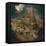 The Tower of Babel, Ca 1595-Pieter Brueghel the Younger-Framed Premier Image Canvas