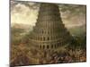 The Tower of Babel-Tobias Verhaecht-Mounted Giclee Print