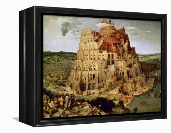 The Tower of Babel-Pieter Bruegel the Elder-Framed Premier Image Canvas