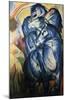 The Tower of Blue Horses-Franz Marc-Mounted Giclee Print