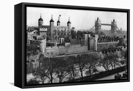 The Tower of London, 1926-1927-McLeish-Framed Premier Image Canvas