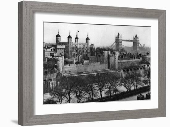 The Tower of London, 1926-1927-McLeish-Framed Giclee Print