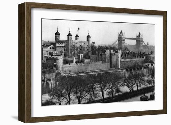 The Tower of London, 1926-1927-McLeish-Framed Giclee Print