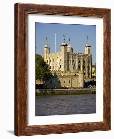 The Tower of London, UNESCO World Heritage Site, London, England, United Kingdom, Europe-Simon Montgomery-Framed Photographic Print