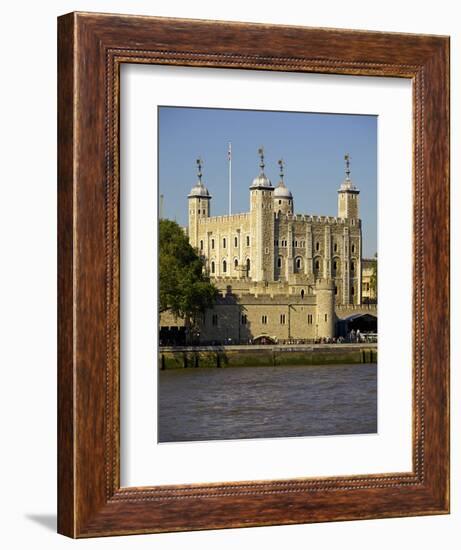 The Tower of London, UNESCO World Heritage Site, London, England, United Kingdom, Europe-Simon Montgomery-Framed Photographic Print
