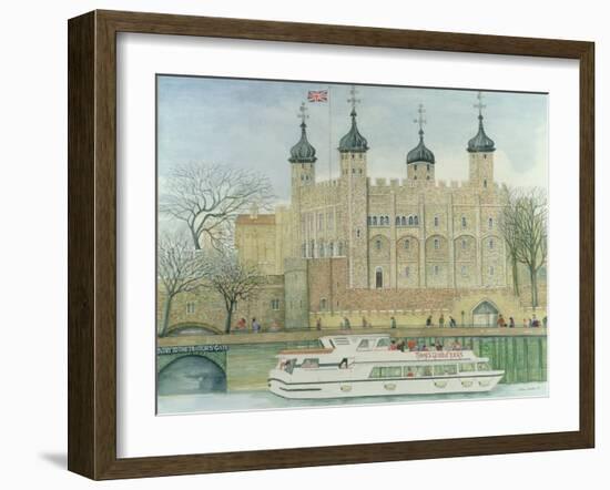 The Tower of London-Gillian Lawson-Framed Giclee Print