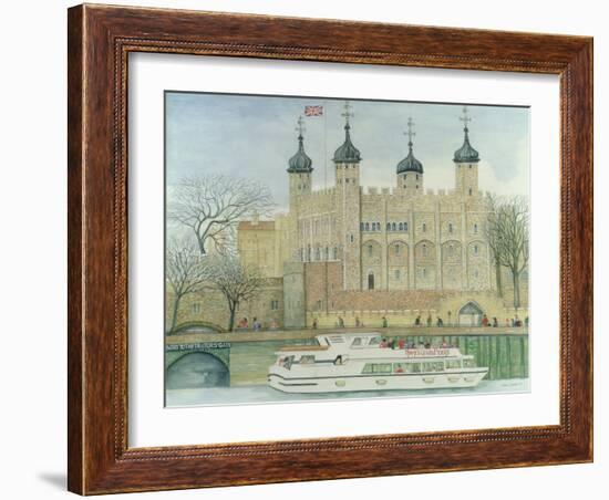 The Tower of London-Gillian Lawson-Framed Giclee Print