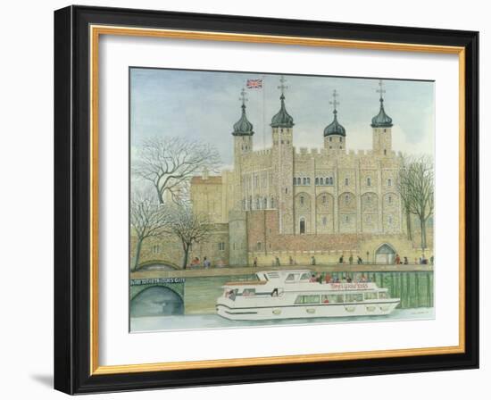 The Tower of London-Gillian Lawson-Framed Giclee Print