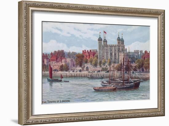 The Tower of London-Alfred Robert Quinton-Framed Giclee Print