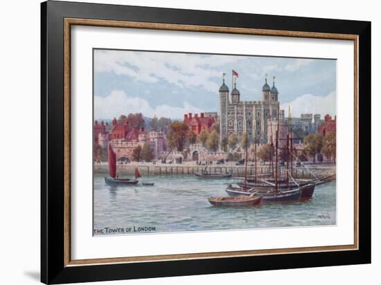 The Tower of London-Alfred Robert Quinton-Framed Giclee Print