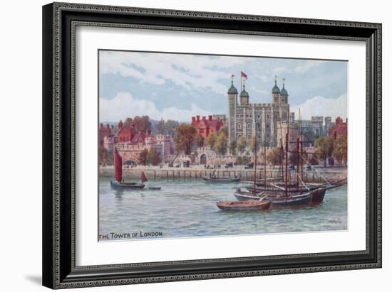 The Tower of London-Alfred Robert Quinton-Framed Giclee Print