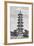 The Tower of Long-Hua, Shanghai, China, 1895-null-Framed Giclee Print