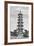 The Tower of Long-Hua, Shanghai, China, 1895-null-Framed Giclee Print