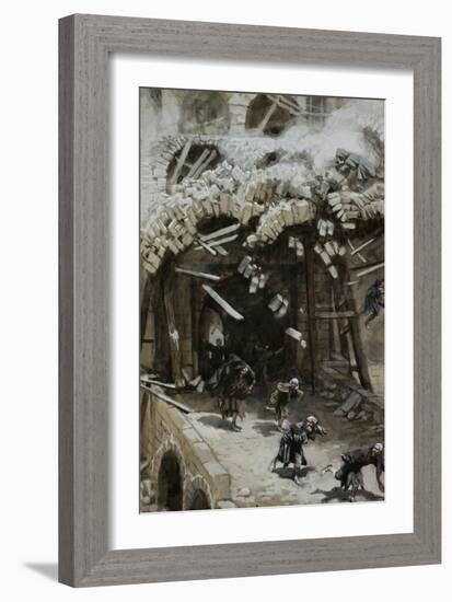 The Tower of Siloam-James Jacques Joseph Tissot-Framed Giclee Print