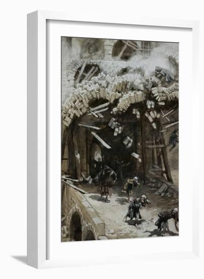 The Tower of Siloam-James Jacques Joseph Tissot-Framed Giclee Print