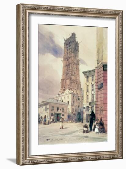 The Tower of St. Jacques, Paris-Thomas Shotter Boys-Framed Giclee Print