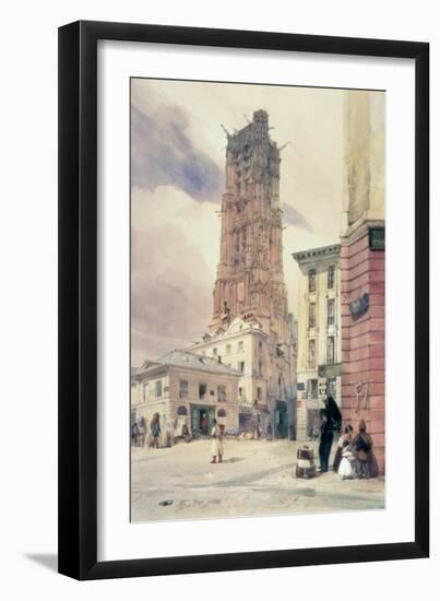 The Tower of St. Jacques, Paris-Thomas Shotter Boys-Framed Giclee Print