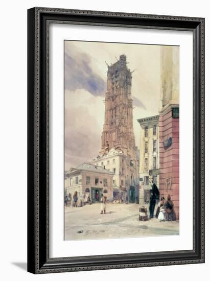 The Tower of St. Jacques, Paris-Thomas Shotter Boys-Framed Giclee Print