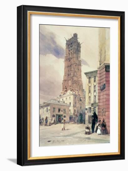 The Tower of St. Jacques, Paris-Thomas Shotter Boys-Framed Giclee Print