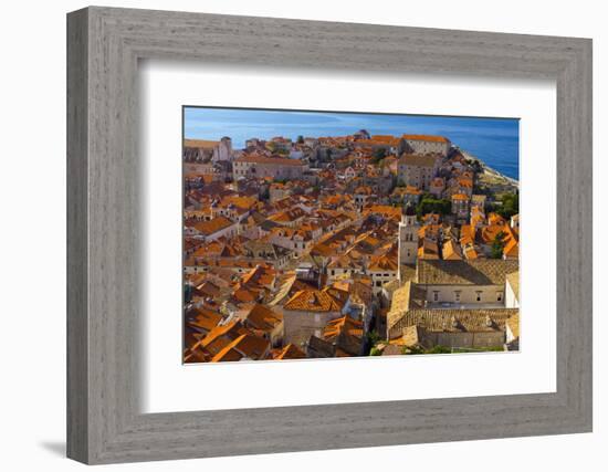 The Tower of the Franciscan Monastery in the Foreground-Alan Copson-Framed Photographic Print