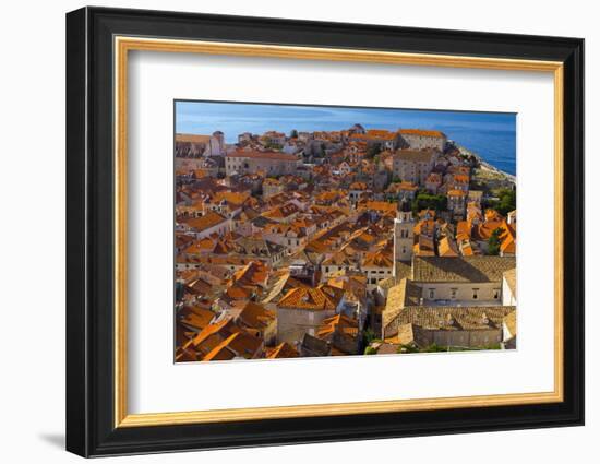 The Tower of the Franciscan Monastery in the Foreground-Alan Copson-Framed Photographic Print