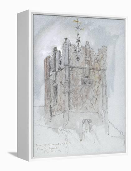 The Tower of Trinity Church, Richmond, 1867-John Ruskin-Framed Premier Image Canvas