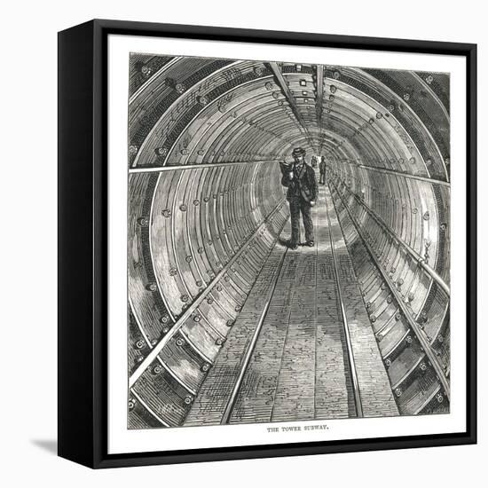 The Tower Tunnel, 1878-Walter Thornbury-Framed Premier Image Canvas