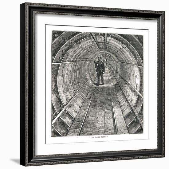 The Tower Tunnel, 1878-Walter Thornbury-Framed Giclee Print