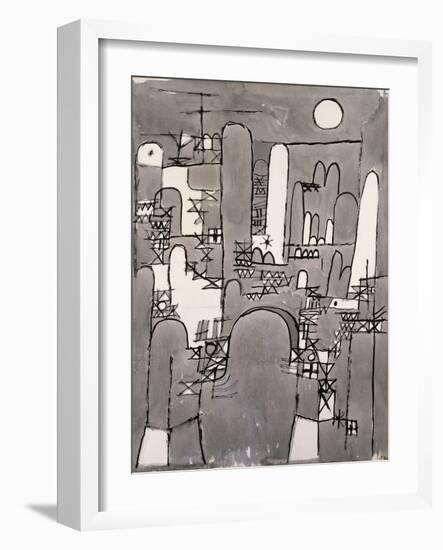 The Tower-Paul Klee-Framed Giclee Print