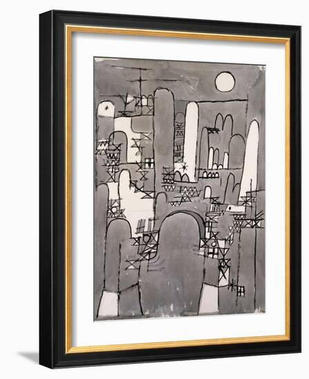 The Tower-Paul Klee-Framed Giclee Print