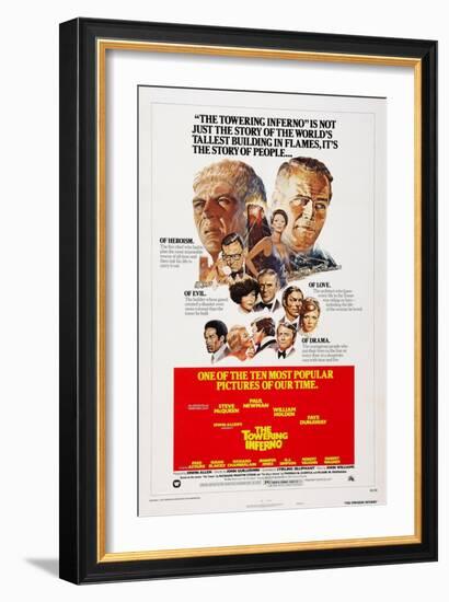 The Towering Inferno, 1974-null-Framed Premium Giclee Print
