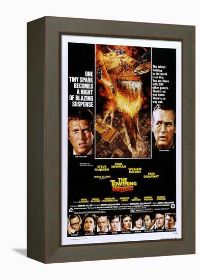 The Towering Inferno-null-Framed Stretched Canvas