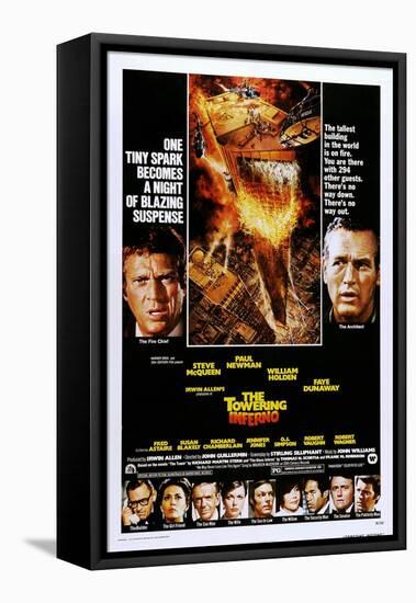 The Towering Inferno-null-Framed Stretched Canvas