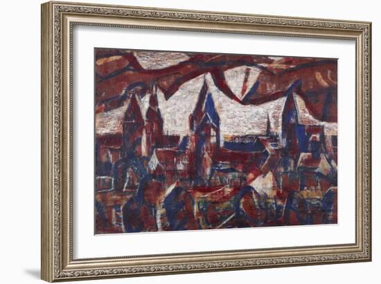 The Towers of Soest, 1916-Christian Rohlfs-Framed Giclee Print