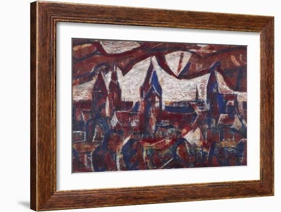 The Towers of Soest, 1916-Christian Rohlfs-Framed Giclee Print