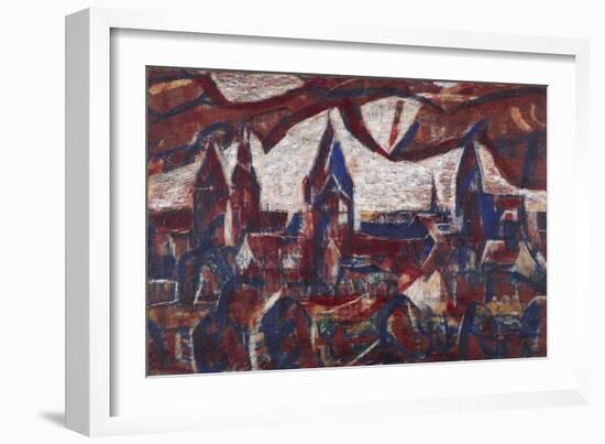 The Towers of Soest, 1916-Christian Rohlfs-Framed Giclee Print