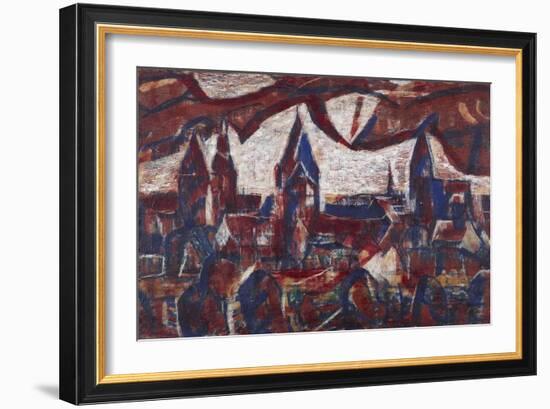 The Towers of Soest, 1916-Christian Rohlfs-Framed Giclee Print