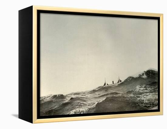 'The Towing Steamer Koonya...in a Heavy Sea', 1908, (1909)-Unknown-Framed Premier Image Canvas