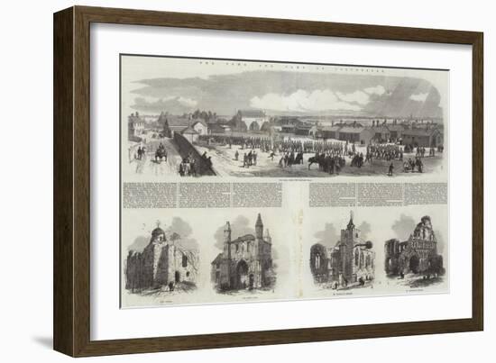 The Town and Camp of Colchester-Samuel Read-Framed Giclee Print