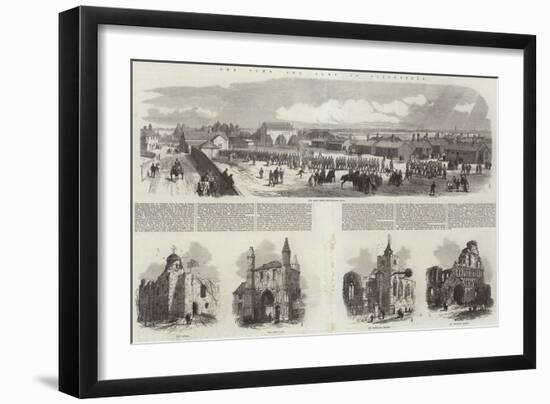 The Town and Camp of Colchester-Samuel Read-Framed Giclee Print