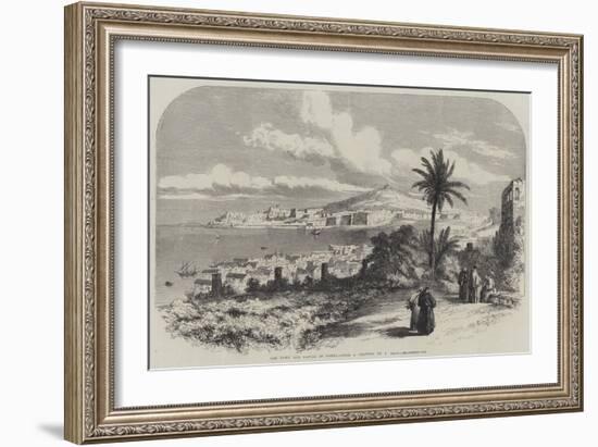 The Town and Castle of Gaeta-Samuel Read-Framed Giclee Print