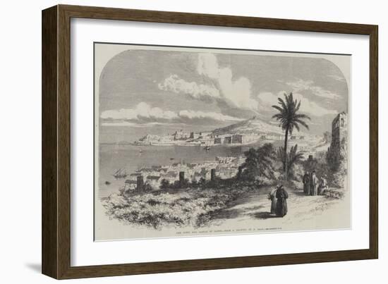 The Town and Castle of Gaeta-Samuel Read-Framed Giclee Print