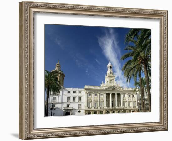 The Town Hall, Cadiz, Andalucia, Spain-Michael Busselle-Framed Photographic Print