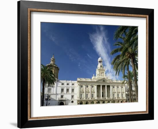 The Town Hall, Cadiz, Andalucia, Spain-Michael Busselle-Framed Photographic Print