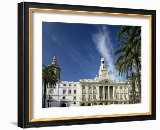 The Town Hall, Cadiz, Andalucia, Spain-Michael Busselle-Framed Photographic Print