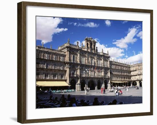 The Town Hall in the Plaza Mayor, Salamanca, Castilla Y Leon, Spain-Ruth Tomlinson-Framed Photographic Print